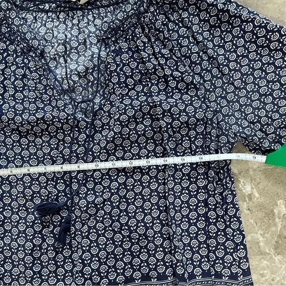 Roxy blue loose and flowy dress size large - Picture 9 of 10